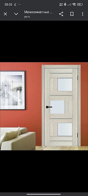 зеркала панно: Балконная дверь, Новый, Глухие, Деревянная — 3