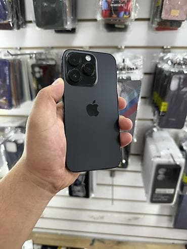 IPhone 15 Pro, 128 ГБ, Black Titanium, 100 %
