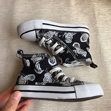 слипоны hm: Детские слипоны/кеды Наименование: H&M Motorcycle Print High Top — 6