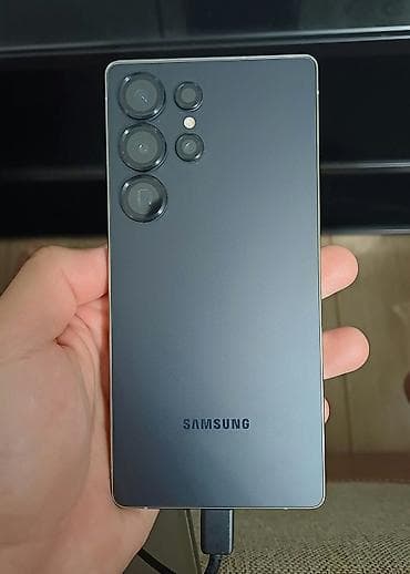 Samsung Galaxy S25 Ultra, Б/у, 512 ГБ, цвет - Серый, 1 SIM, eSIM