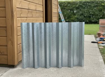 Оцинкованный гофрированный лист, предназначенный для использования в at lalafo.kg Оцинкованный гофрированный лист, предназначенный для использования в