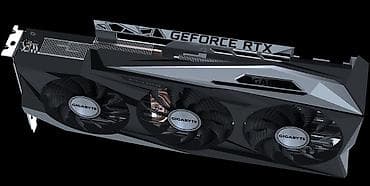 Видеокарта для ПК, Б/у, Gigabyte, GeForce RTX, 10 ГБ