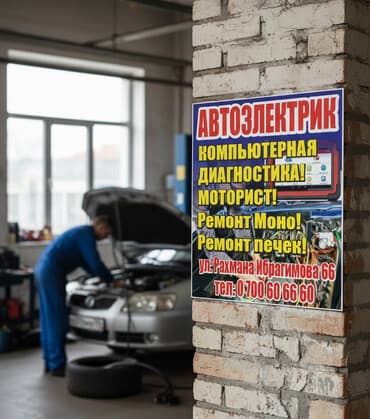 Услуги автоэлектрика, без выезда at lalafo.kg Услуги автоэлектрика, без выезда