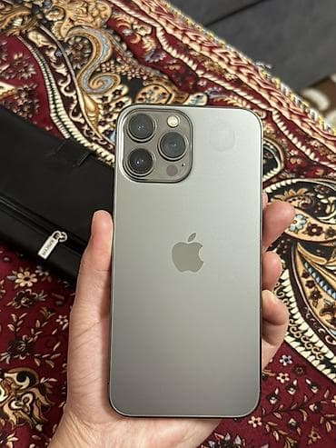 IPhone 13Pro max(серый/Graphite) - Корпус из матового стекла и at lalafo.kg IPhone 13Pro max(серый/Graphite) - Корпус из матового стекла и