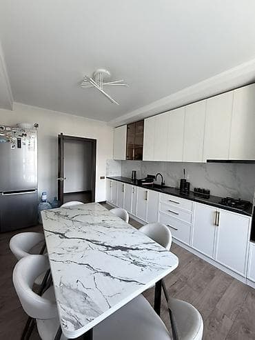квартира с: 2 комнаты, 82 м², Элитка, Кожомкул стадион Элитка, 7 этаж, Свежий ремонт — 5