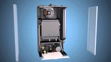 напольные газовые котлы: Котел отопительный газовый настенный двухконтурный, с принудительной — 4