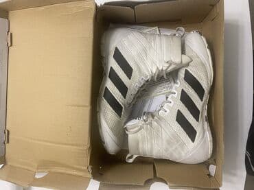 бокс обувь: Мужские кроссовки, 40.5, Adidas, Б/у, цвет - Белый, Самовывоз — 3