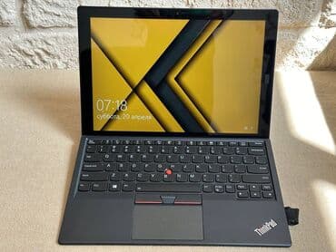 ноутбук fujitsu: Lenovo, 4 ГБ ОЗУ, Intel Core i7, 12 ", Б/у, Для несложных задач, память SSD — 3