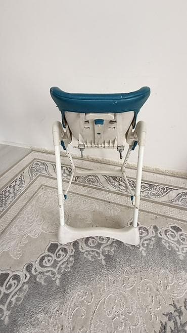 стол с регулировкой по высоте: Стульчик для кормления, Б/у, Другой бренд, Металл, Трансформер, Самовывоз — 8