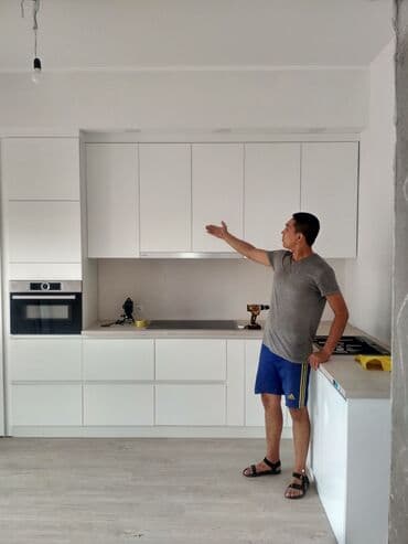 шкаф купе по индивидуальным размерам: Мебель на заказ, Кухня, Кухонный гарнитур, Столешница, Шкаф — 1