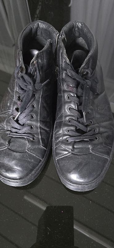 osiris d3: Ботинки, 41, Boss, Б/у, цвет - Черный, Самовывоз — 1