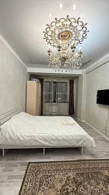 Квартиры: 1 комната, Люкс, элитка, Кок-Жар мкр, Постельное белье, Бронь, Бытовая техника — 1