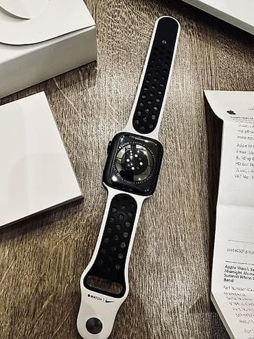 s1 active: Apple Watch Series 8 45mm Midnight Aluminium GPS Nike Состояние — 6