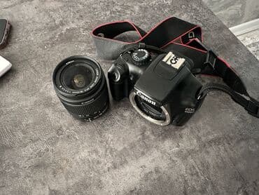 фотоаппараты зеркальные: 📸 Продаю фотоаппарат Canon EOS 1100D (бодик) Цена: 15 000 сом В — 1