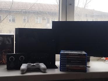 ноутбуки в бишкеке бу: Продам или обменю пс 4 фат 500г в комплекте монитор старенький диски — 3