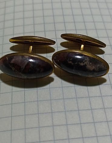 Башка аксессуарлар: Винтажные запонки с яшмой! — 2