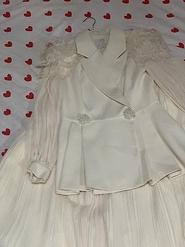 samsung buds pro: Костюм с юбкой, Модель юбки: Плиссе, Макси, Пиджак, M — 5