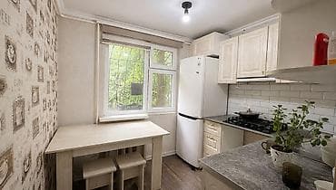 1к 4 мкрн: 2 комнаты, 43 м², 104 серия, 1 этаж, Евроремонт — 5