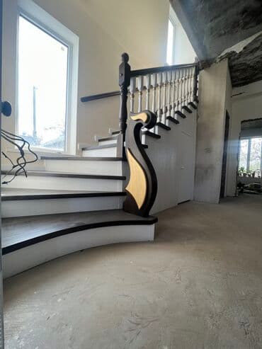 Лестницы и комплектующие на заказ: На заказ лестница 
Баардык турун жасайбыз мыкты сапатта — 7