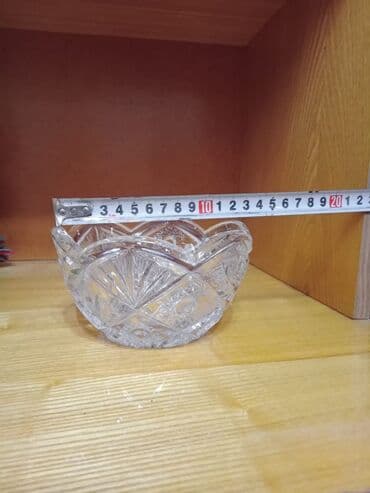 изумруд золото: Хрусталь Ваза 20 см - 1700 сом Салатники по 700 сом Пепельница - 500 — 5