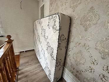 реставрация матрасы: Спальный матрас, Б/у, Двуспальный, Корея, Пружинный, Жаккард, Матрасы средней жесткости — 2