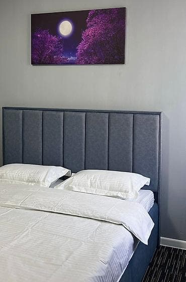 письменные столы для двоих: Двуспальная кровать, Новый, С мягким изголовьем, длина - 2 см — 5