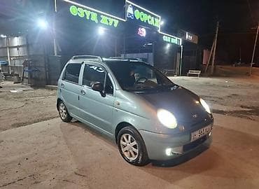 бутка бишкек: Daewoo Matiz: 2008 г., 0.8 л, Кол менен иштөөчү, Бензин, Хетчбек — 1
