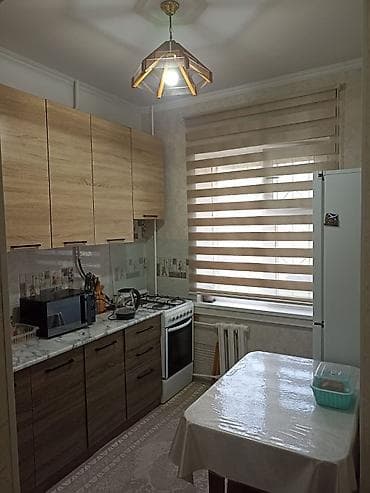 2 комнатные квартиры в рассрочку бишкек готовый: 2 комнаты, 48 м², 105 серия, 1 этаж, Косметический ремонт — 2