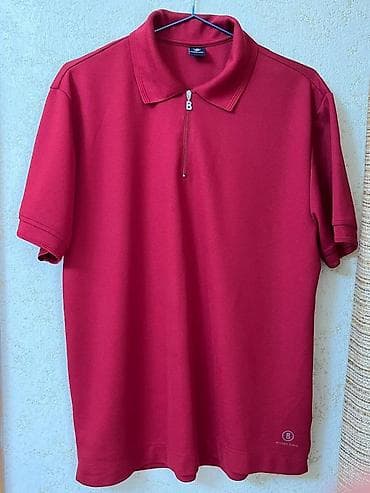 Мужские поло — набор из 3 штук 1) Бордовое поло Bonnet à Pompon