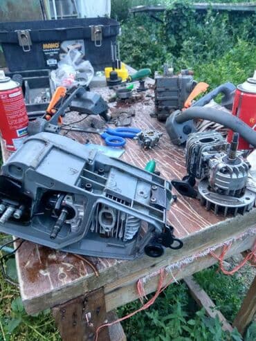 Генераторы: Продаю запчасти б/у на маленькую бензопилу rother rtm230. Подходит на — 4