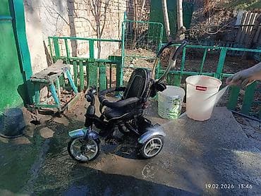 Детские скейты: Продаю детский велосипед-каляска б/у. сост.норм — 1