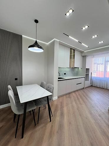 43: 1 комната, 43 м², Асанбай мкр Элитка, 2 этаж, Дизайнерский ремонт — 7