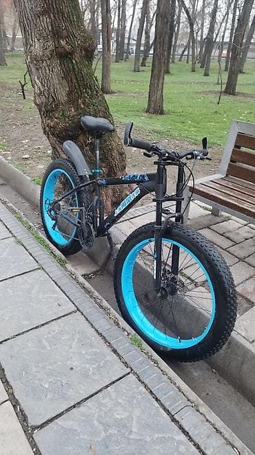 Тоо велосипеддери: Донгологу ичке велике алмашам Фэтбайк с широкими колесами 26" x 4" — 9