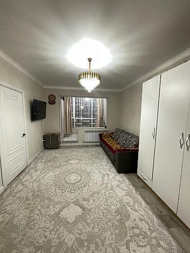 43: 1 комната, 43 м², Кок-Жар ж/м 5 этаж, Евроремонт — 6