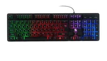 Компьютерлер, ноутбуктар жана планшеттер: Клавиатура, Зымдуу туташтыруу, Өлчөмү: 100% — 8