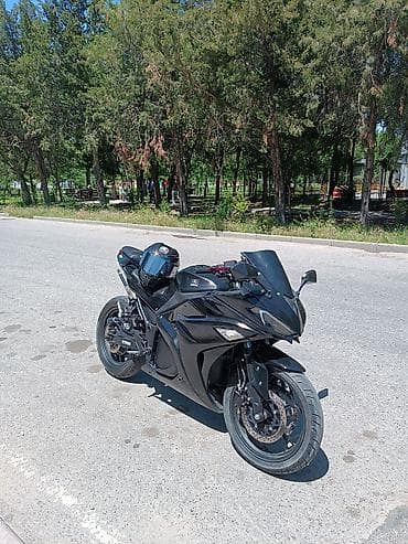 Мотоциклы: Электро Спортбайк Yamaha R3 replica черный глянец ПРАВА НЕ НУЖНЫ ‼️ — 2