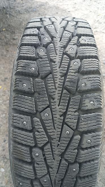 r17 r18: Колеса в сборе 175 / 65 / R 14, Зимняя шипованная, Б/у, Комплект, Легковые, Литые, отверстий - 5 — 4