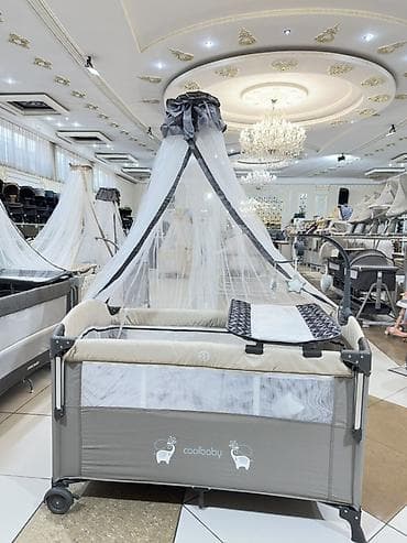 chicco манеж: Манеж-кровать Coolbaby с комплектом аксессуаров - Универсальный — 1