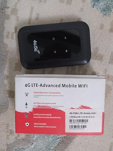 4G LTE‑Advanced Mobile WiFi (4G/5G WiFi) Портативный маршрутизатор