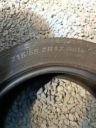 55: Шины 215 / 55 / R 17, Лето, Пара, Легковые, Корея, Kumho — 2