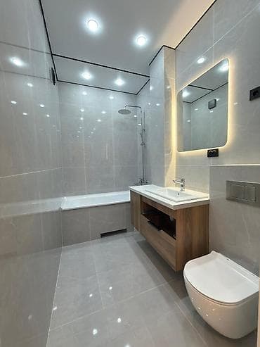 Продажа квартир: 2 комнаты, 67 м², Пишпек Элитка, 13 этаж, Дизайнерский ремонт — 4