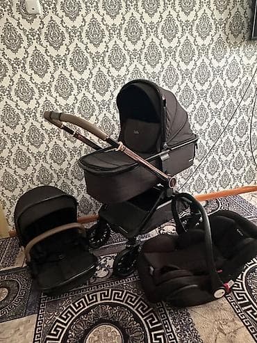 помощь мать одиночкам: Детская коляска Kidillo 3-в-1 (модульная система) Пользовались люлькой — 1