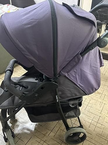 детская коляска geoby: Коляска, Другой бренд, цвет - Фиолетовый, Б/у, Самовывоз — 8