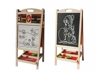 🖍 Двухсторонняя детская доска-мольберт 🎨 Идеальный вариант для at lalafo.kg 🖍 Двухсторонняя детская доска-мольберт 🎨 Идеальный вариант для