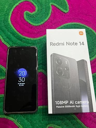 redmi note 13pro: Redmi, Redmi Note 14, цвет - Черный — 2