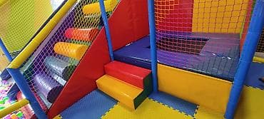 ходунок детская: Детский игровой лабиринт для помещений - Многоуровневая модульная — 4