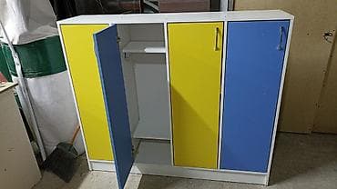 Шкафы: Шкаф для раздевалки, Новый, ЛДСП — 7