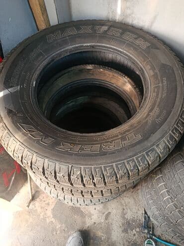 жип широки: Шины 225 / 70 / R 16, Зима, Б/у, Внедорожные (АТ/МТ), Maxtrek — 4