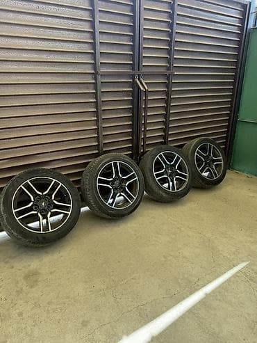 Колеса в сборе 235 / 50 / R 18, Лето, Б/у, Комплект, Легковые, Литые, отверстий - 5