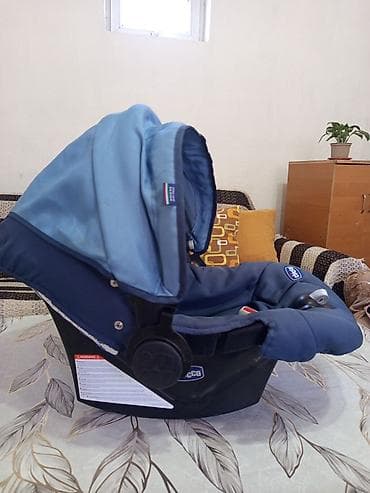 Детский транспорт: Коляска, цвет - Черный, Б/у — 6